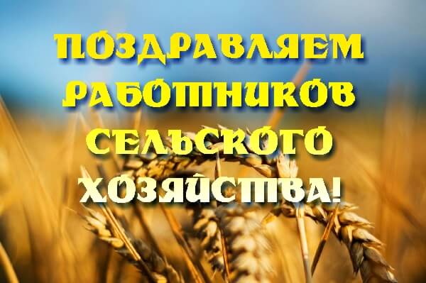 Шановні працівники сільського господарства, трудівники землі!