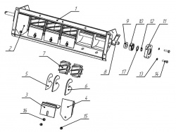 Аппарат высевающий 73.00.1430 (выпускается с 2014 г.) для ALCOR 10