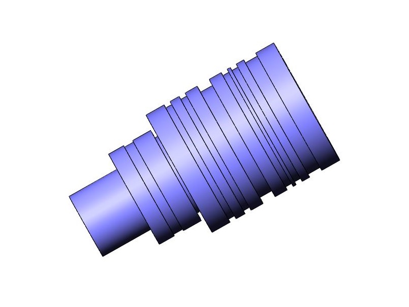 Соединение быстроразъемное БР муфты QMA1-201-60 с защитным колпачком синего цвета