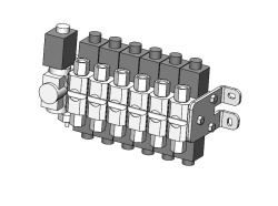 WE6D5E5NGLZ180084 Гидрораспределительный контрольный клапан BYWIRE05 TE050D BW0500AO A001 A001