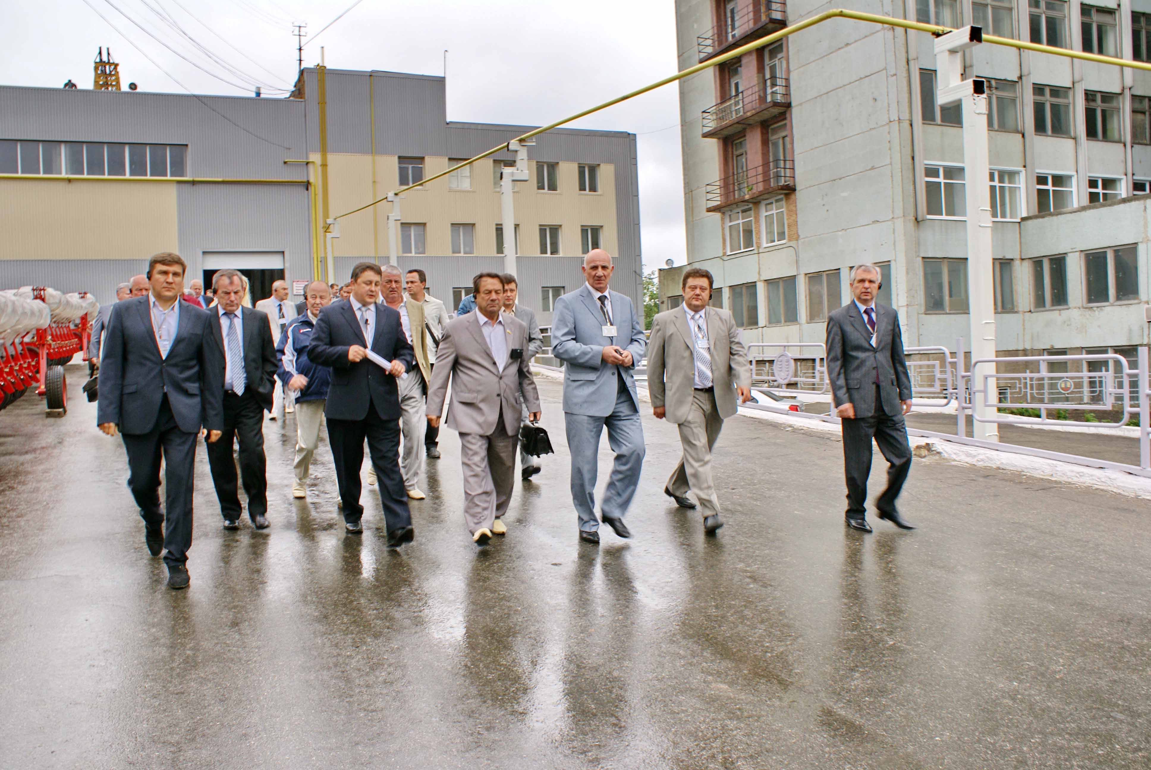 Ministerial conference dedicated agricultural machinery building was held at the factory “Chervona zirka”