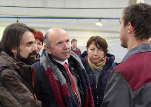 Завод «Ельворті» відвідав представник Європейського фонду освіти (ФОТО)