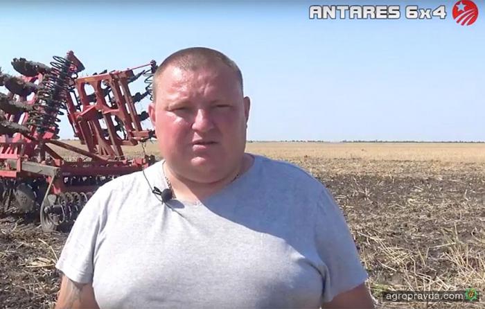Досвід експлуатації борони ANTARES 6x4. Відео