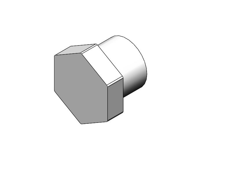 215001 Заглушка 1/1"М