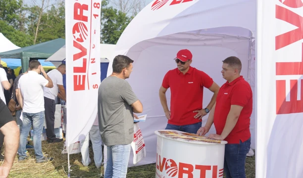 Компания  ELVORTI приняла   участие  в Дне поля ИСХС НААН