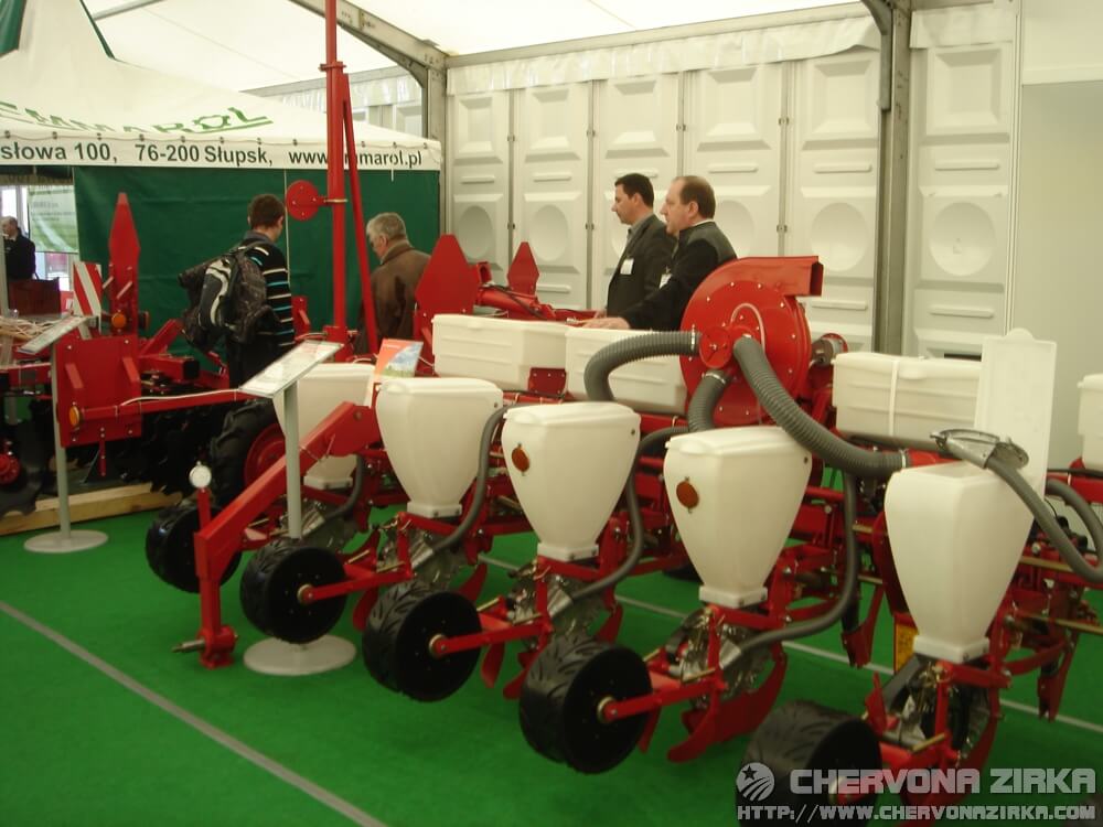 Сівалка Веста 6 стала відкриттям польської виставки Agro Tech 2012
