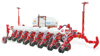 VEGA 8 PROFI з пристосуванням для внесення рідких комплексних добрив