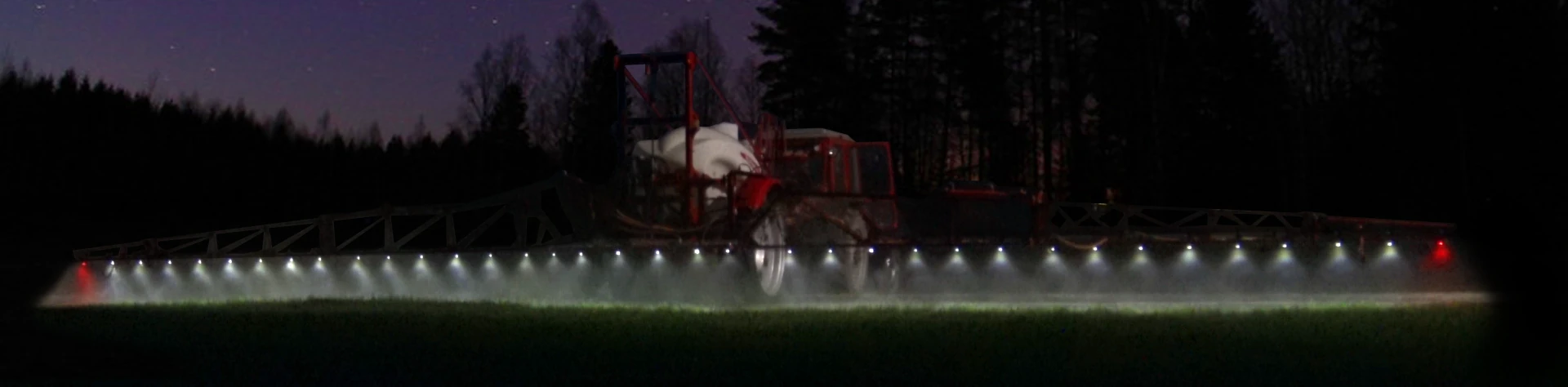 LIGHTING - On request, it is possible to install by-nozzle illumination with diodes.