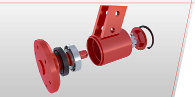 Конструкція ступиці ріжучого вузла