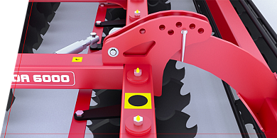 Регулировка глубины обработки почвы