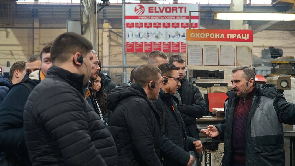 Очередной этап обучающих тренингов состоялся на заводе ELVORTI — 6
