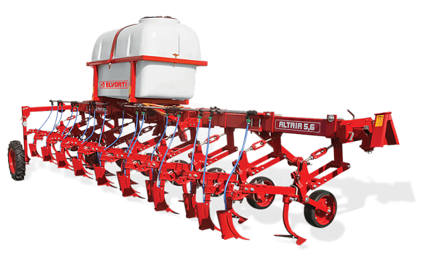 ALTAIR 5.6-01 с приспособлением для внесения жидких комплексных удобрений
