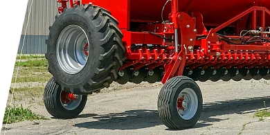 Широкие колеса с увеличенной площадью контакта