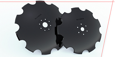 ДИСКИ ВИГОТОВЛЕНІ З ЄВРОПЕЙСЬКИХ СТАЛЕЙ ІЗ ВМІСТОМ БОРУ