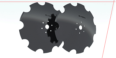 ДИСКИ ВИГОТОВЛЕНІ З ЄВРОПЕЙСЬКИХ СТАЛЕЙ ІЗ ВМІСТОМ БОРУ