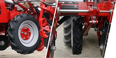 РЕГУЛЬОВАНІ ОПОРНО-ПРИВІДНІ КОЛЕСА