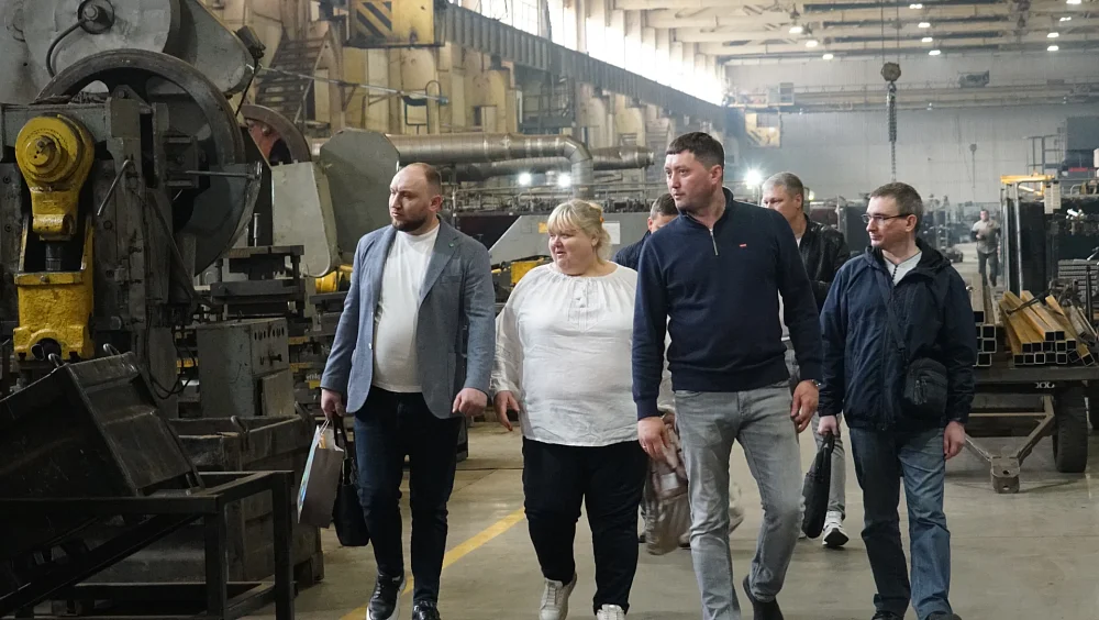 Meeting of elvorti company management with representatives of poltava state agrarian university — 1
