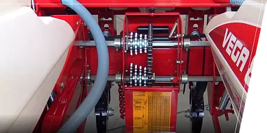 Механізм передач 5х5 зірок