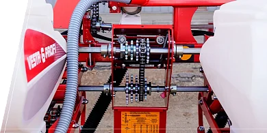 Механізм передач 5х5 зірок