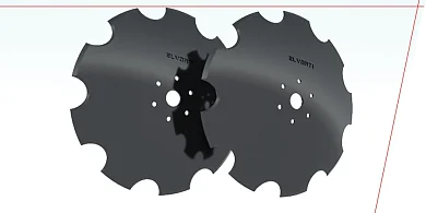 ДИСКИ ВИГОТОВЛЕНІ З ЄВРОПЕЙСЬКИХ СТАЛЕЙ ІЗ ВМІСТОМ БОРУ